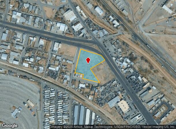 6850 Alameda Ave, El Paso, TX Parcel Map