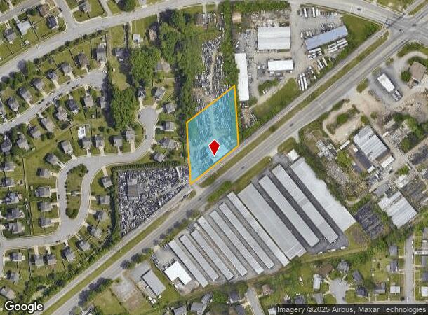  1212 W Pembroke Ave, Hampton, VA Parcel Map