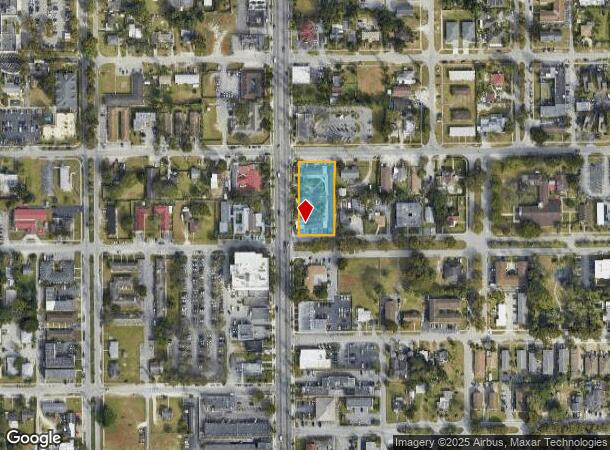  1005 N Krome Ave, Homestead, FL Parcel Map