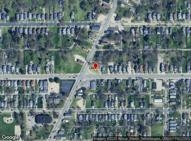  602 N Detroit Ave, Toledo, OH Parcel Map