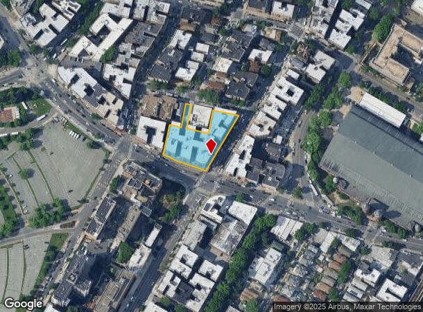  2685 University Ave, Bronx, NY Parcel Map