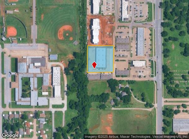  5460 Main St, Oklahoma City, OK Parcel Map