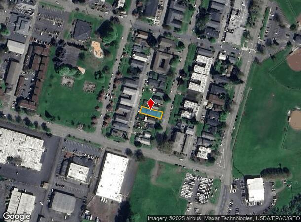  823 8Th Ave, Longview, WA Parcel Map