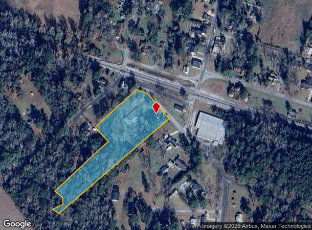 106 Church St, Reevesville, SC Parcel Map
