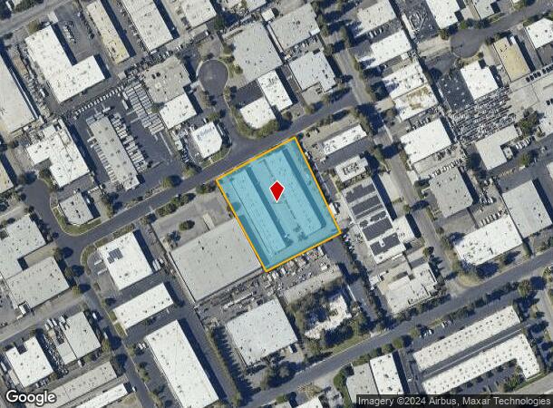  650 Nuttman St, Santa Clara, CA Parcel Map