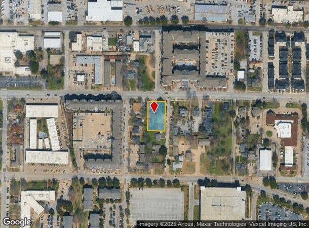 900 W Abram St, Arlington, TX Parcel Map