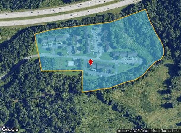801 Salem Crest Cir, Winston Salem, NC Parcel Map
