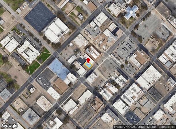  715 Washington Ave, Waco, TX Parcel Map