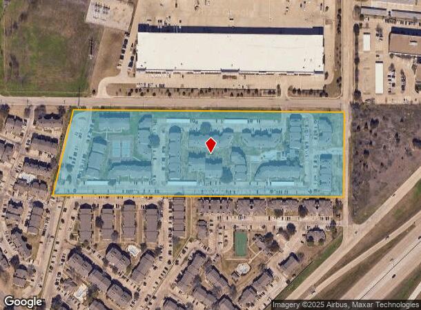  4101 Polaris Dr, Irving, TX Parcel Map