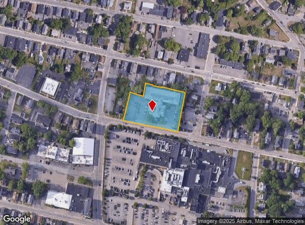 200 Park St, Attleboro, MA Parcel Map