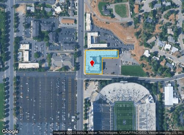  1918 N Canyon Rd, Provo, UT Parcel Map