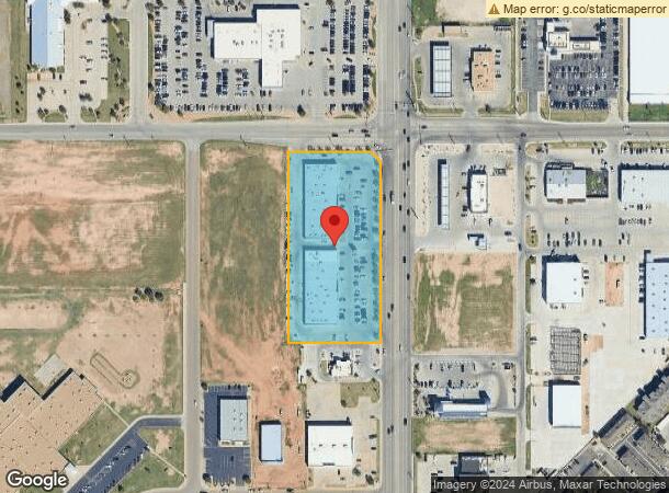  6616 Milwaukee Ave, Lubbock, TX Parcel Map