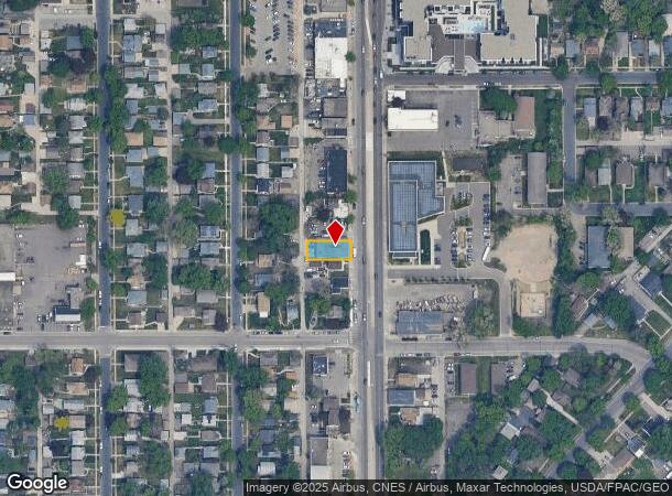 3918 Central Ave Ne, Minneapolis, MN Parcel Map