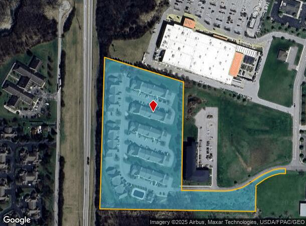 1436 Eagle Way, Ashland, OH Parcel Map