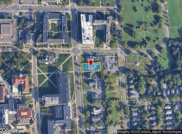  709 Comstock Ave, Syracuse, NY Parcel Map