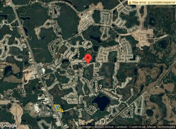  7183 Ann Arbor Dr, Land O Lakes, FL Parcel Map