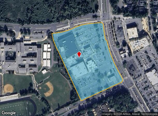  10400 Old Georgetown Rd, Bethesda, MD Parcel Map