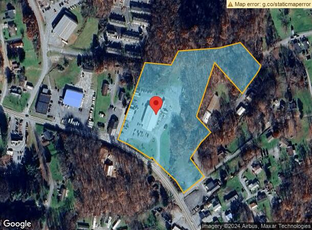  921 Broad St, Summersville, WV Parcel Map