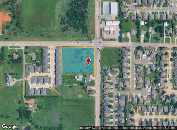  2719 N Eastern Ave, Moore, OK Parcel Map