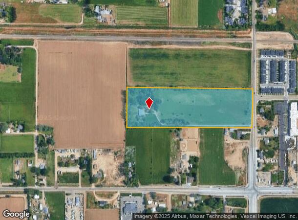 225 N Black Cat Rd, Meridian, ID Parcel Map