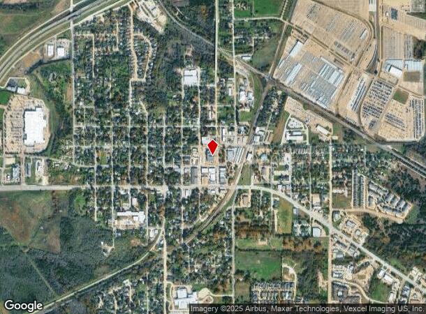 207 N 8Th St, Midlothian, TX Parcel Map