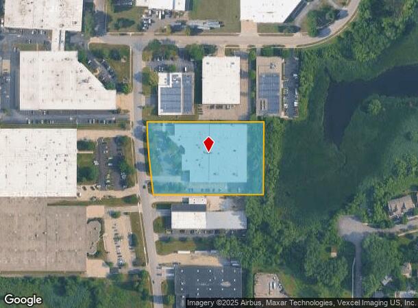  1001 Frontenac Rd, Naperville, IL Parcel Map