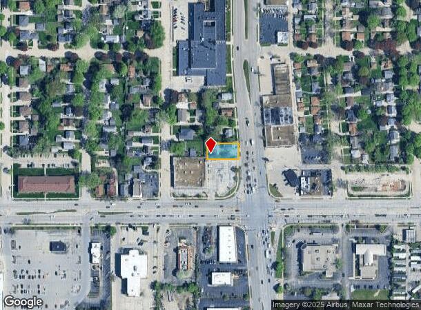  1349 S 108Th St, Milwaukee, WI Parcel Map