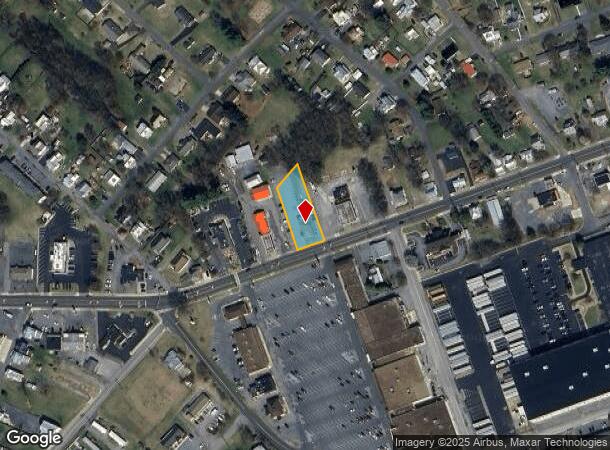  721 E Main St, Luray, VA Parcel Map