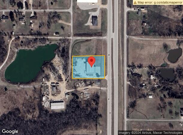  6636 S Highway 97, Sapulpa, OK Parcel Map