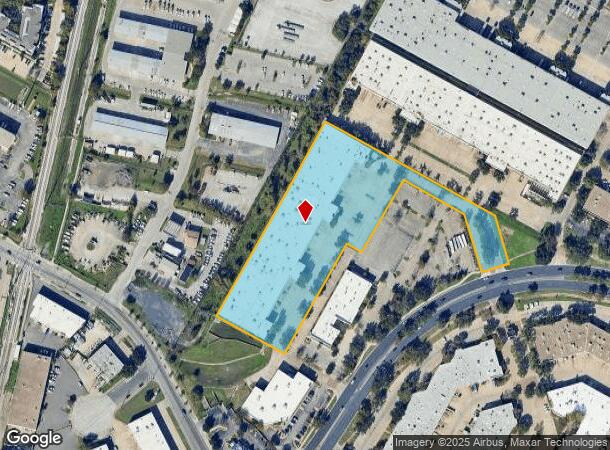 2214 W Braker Ln, Austin, TX Parcel Map