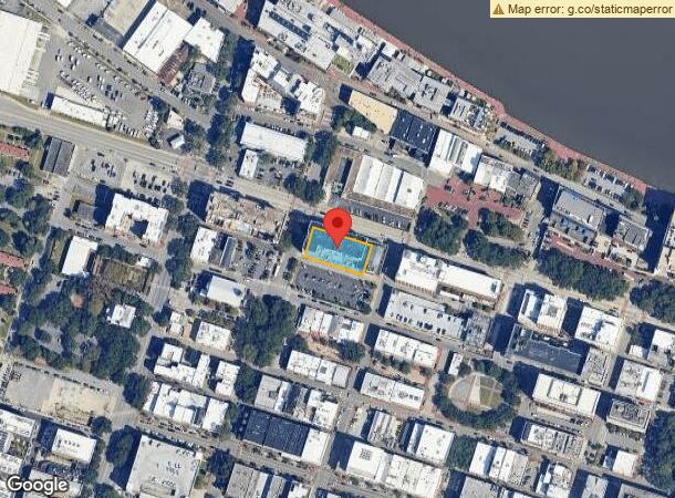  321 W Bay St, Savannah, GA Parcel Map