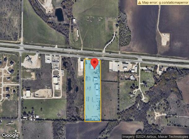  17709 W Us 380 W, Ponder, TX Parcel Map