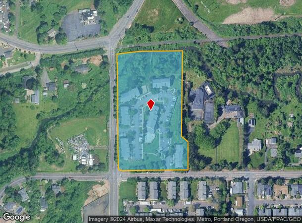  1324 Sw Pleasant View Dr, Gresham, OR Parcel Map