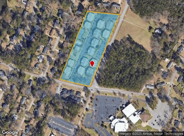  2400 Ashland Rd, Columbia, SC Parcel Map