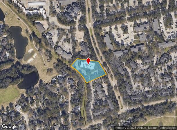  10655 Six Pines Dr, Spring, TX Parcel Map