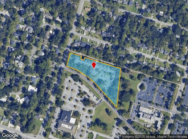 5200 Habersham St, Savannah, GA Parcel Map