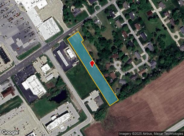 629 Kimmell Rd, Vincennes, IN Parcel Map