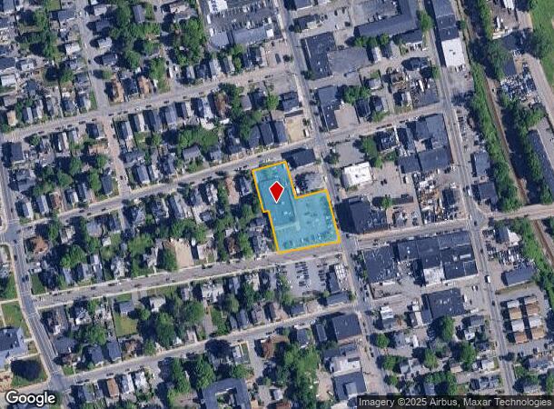 1101 Main St, Brockton, MA Parcel Map