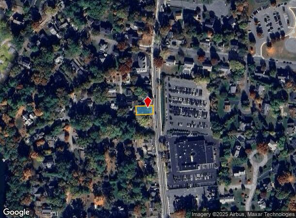  254 N Main St, Natick, MA Parcel Map