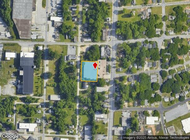 407 Ennis St, High Point, NC Parcel Map