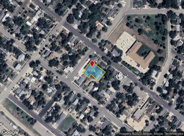 116 N Oneida Ave, Pierre, SD Parcel Map