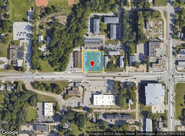 7328 Maple St, Omaha, NE Parcel Map