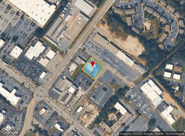  3307 Cinema Ave, Anderson, SC Parcel Map