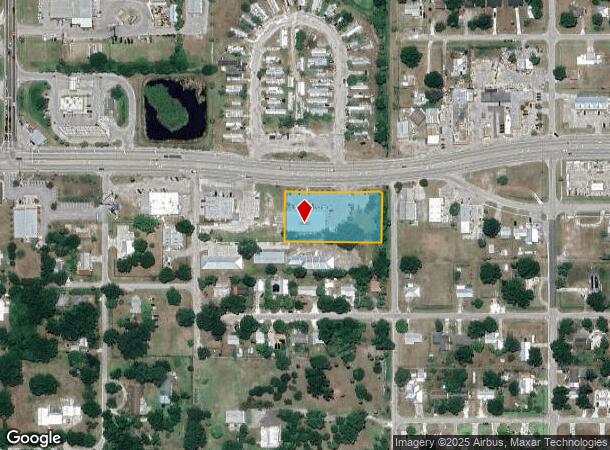  1640 Highway 70 W, Okeechobee, FL Parcel Map