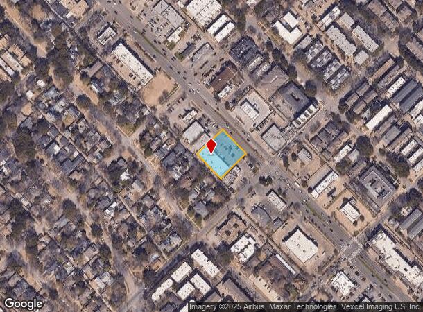  4305 Lemmon Ave, Dallas, TX Parcel Map