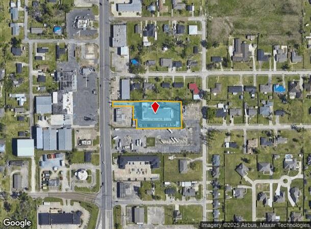  1016 N Martin Luther King Hwy, Lake Charles, LA Parcel Map