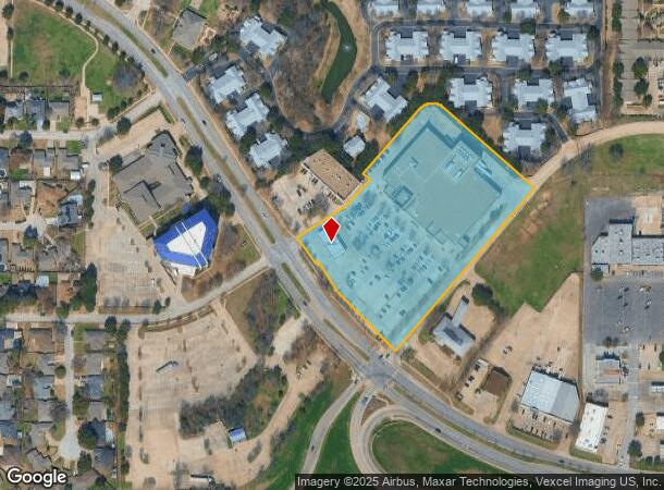 945 W Lamar Blvd, Arlington, TX Parcel Map