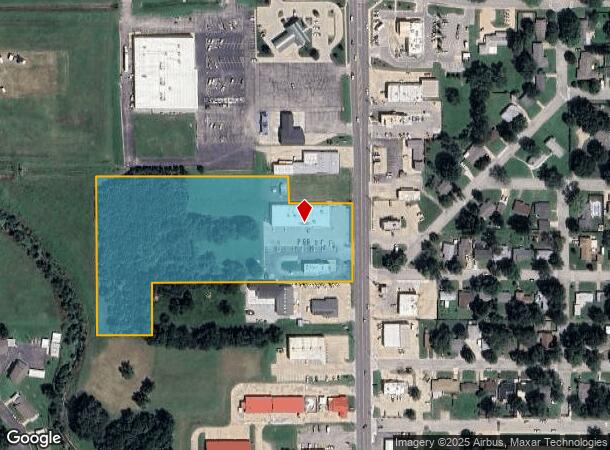  1745 N Summit St, Arkansas City, KS Parcel Map