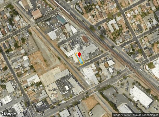  572 Estabrook St, San Leandro, CA Parcel Map