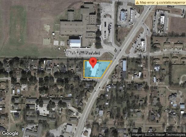  501-507 N 3Rd St, Mabank, TX Parcel Map